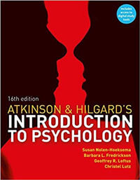 Atkinson & Hilgard's Introduction to Psychology, 16e